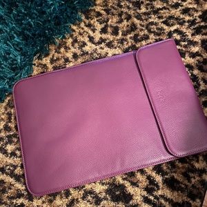 BECK leather laptop case